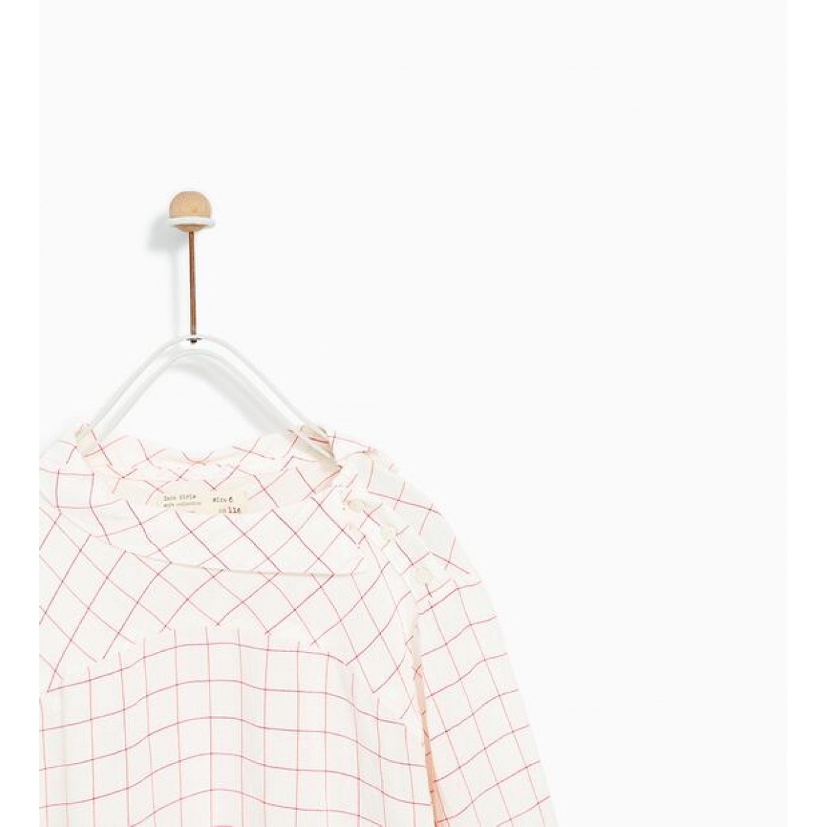 Zara Checked Shirt With Buttons