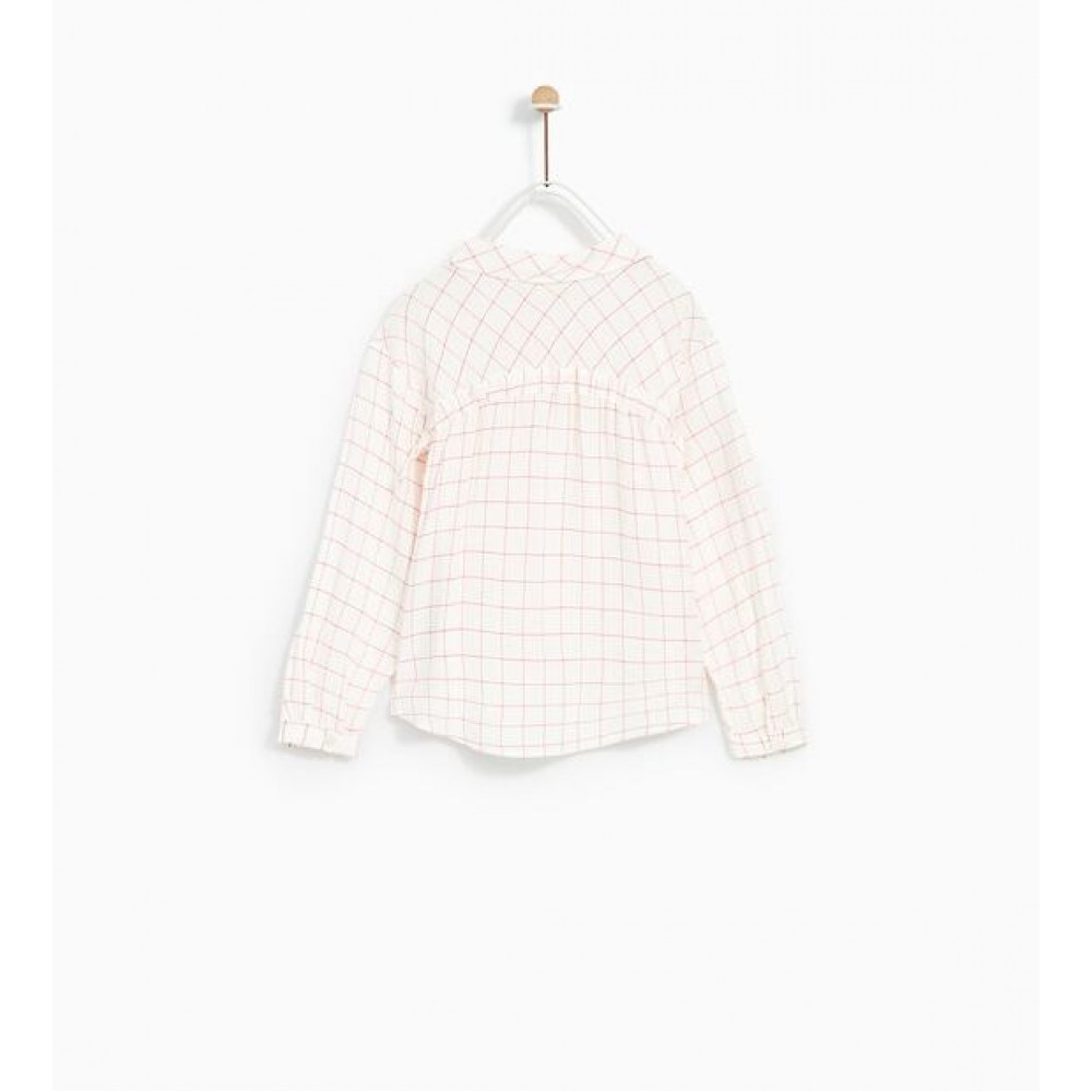 Zara Checked Shirt With Buttons