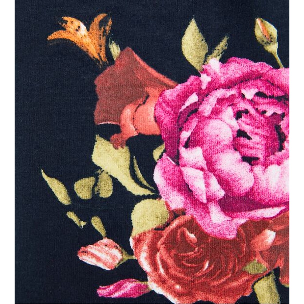 Zara Floral Jersey Trouser