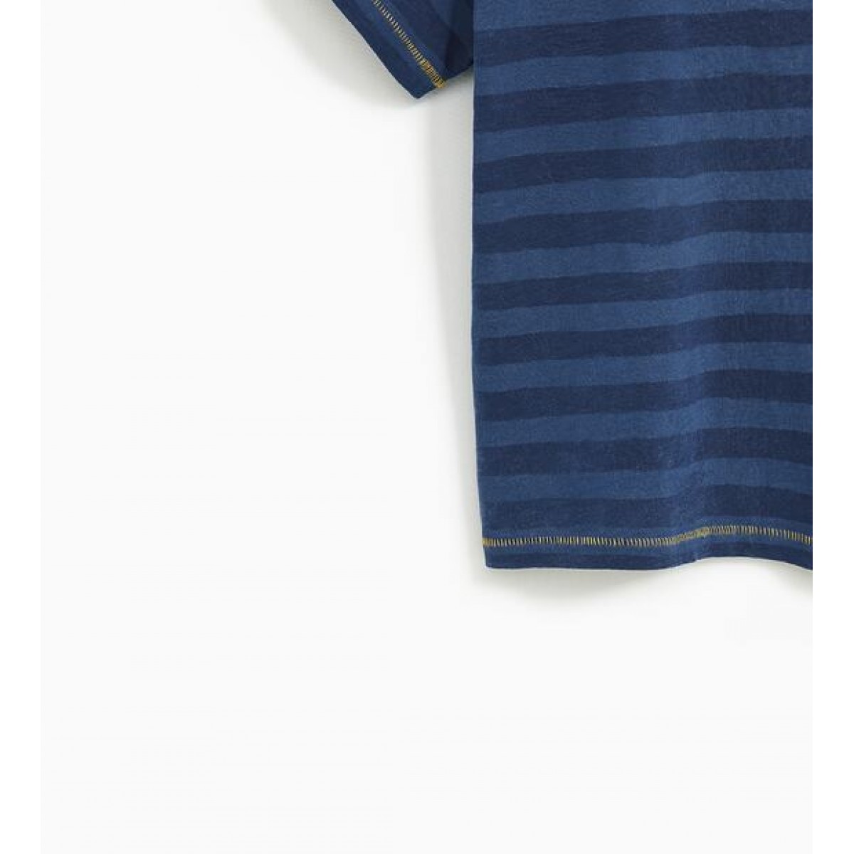 Zara Striped T-Shirt With Text