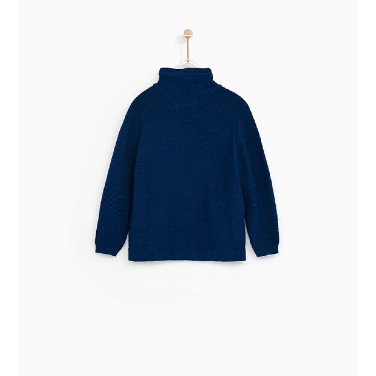 Zara Sweater With Wraparound Turtleneck