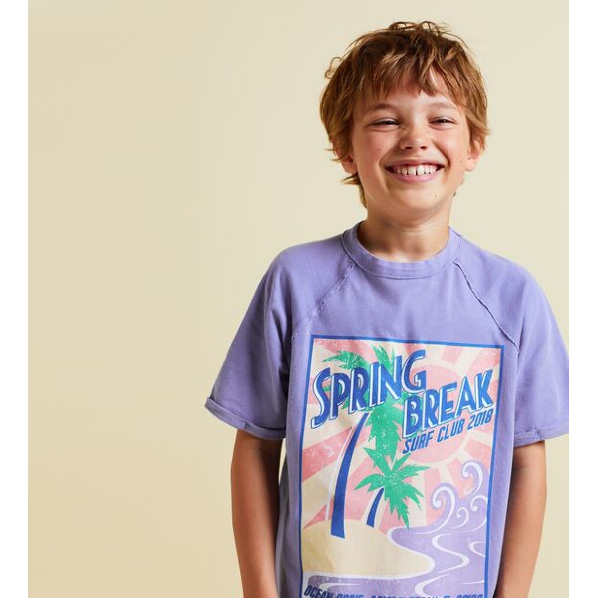 Zara Surf Print T-Shirt
