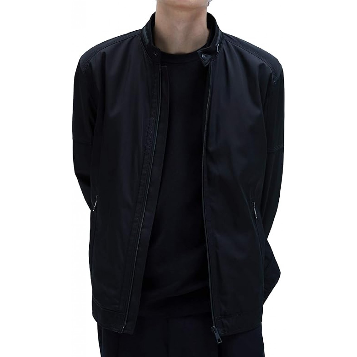 Zara Men Textured weave jacket