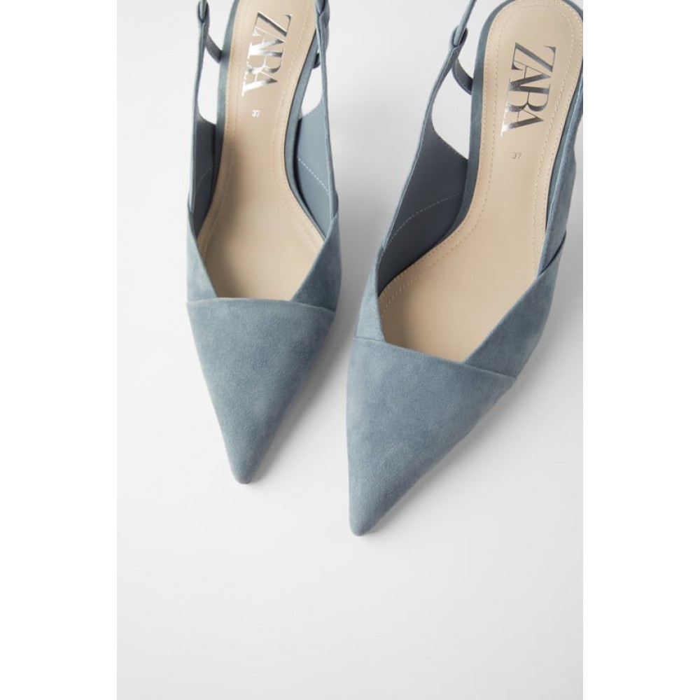 HIGH-HEEL SHOES WITH POINTED TOE