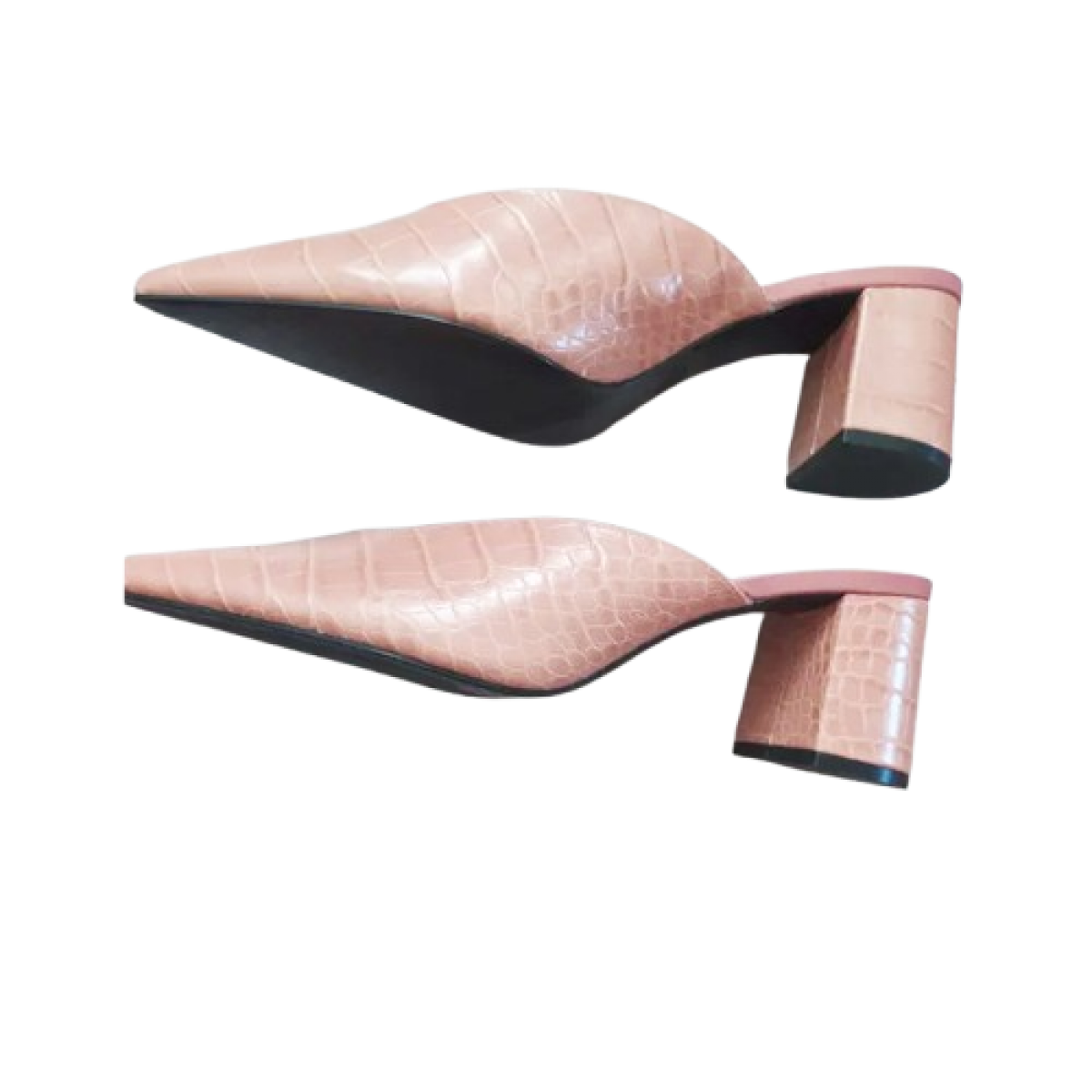 Zara Mid Heel Mules