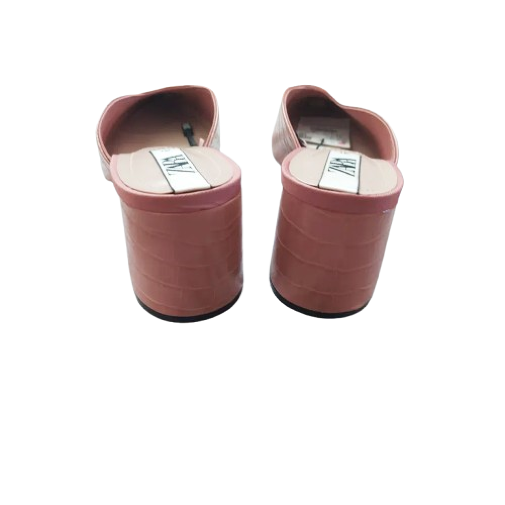Zara Mid Heel Mules