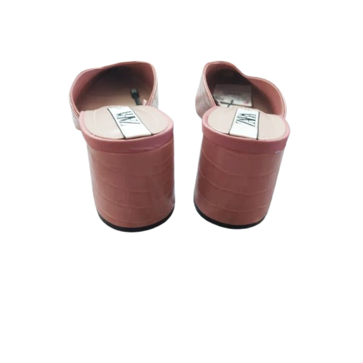 Zara Mid Heel Mules